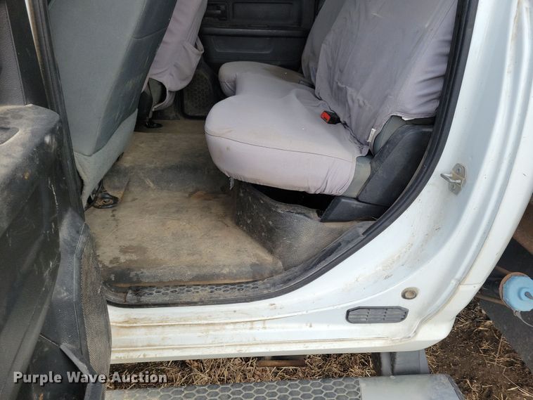 image for item NB9890 2015 Dodge Ram 5500 Crew Cab dump flatbed truck