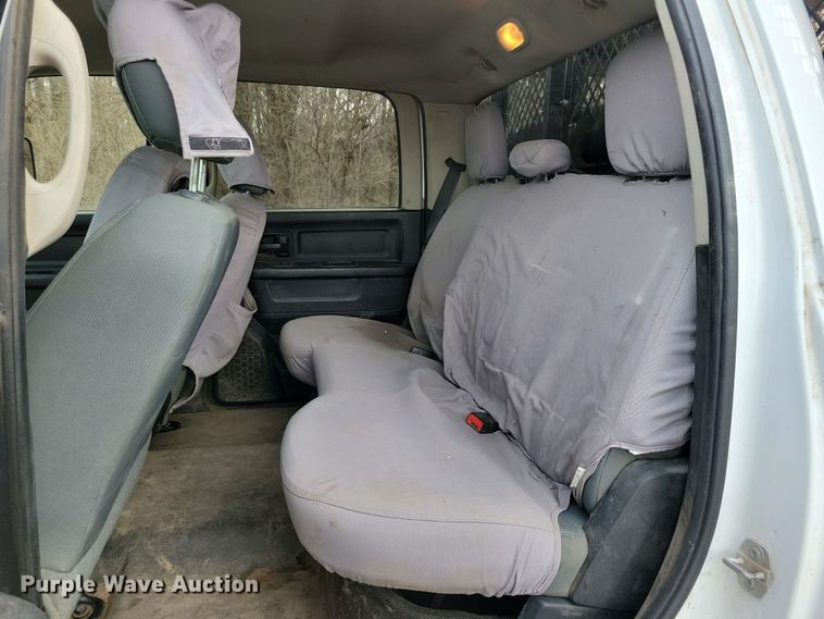 image for item NB9890 2015 Dodge Ram 5500 Crew Cab dump flatbed truck