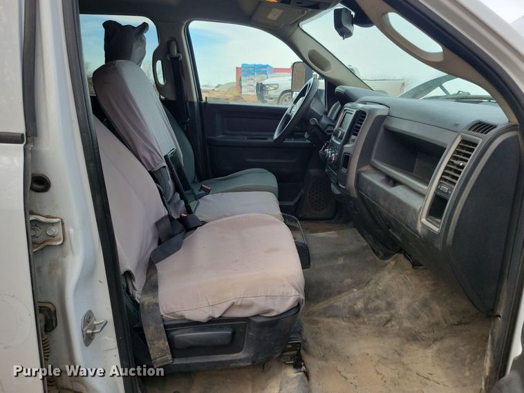 image for item NB9890 2015 Dodge Ram 5500 Crew Cab dump flatbed truck