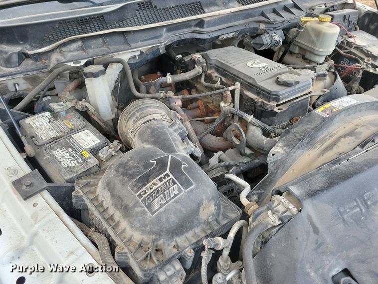 image for item NB9890 2015 Dodge Ram 5500 Crew Cab dump flatbed truck