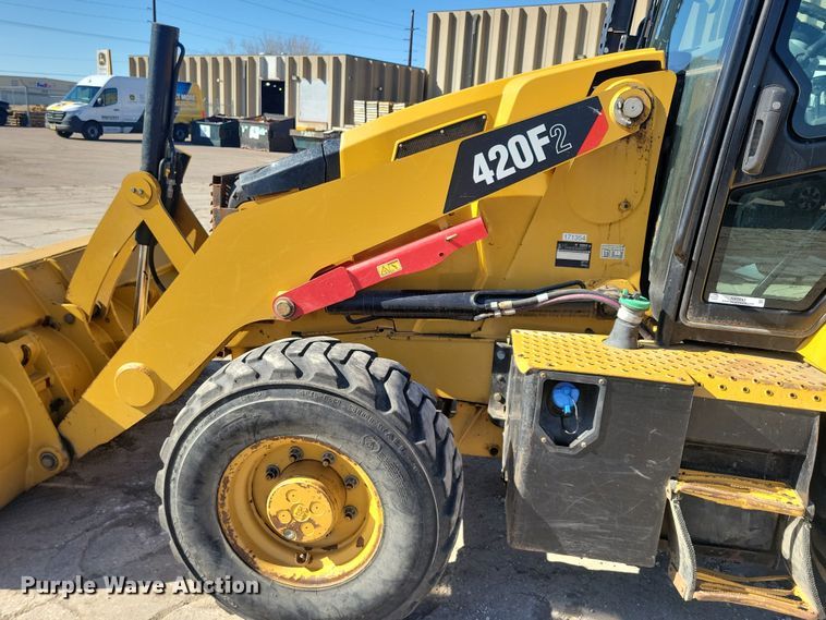 image for item NB9893 2015 Caterpillar 420F2 backhoe