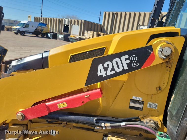 image for item NB9893 2015 Caterpillar 420F2 backhoe