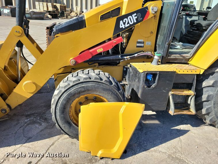 image for item NB9893 2015 Caterpillar 420F2 backhoe