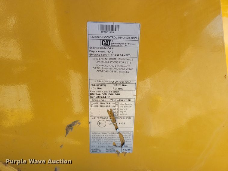 image for item NB9893 2015 Caterpillar 420F2 backhoe