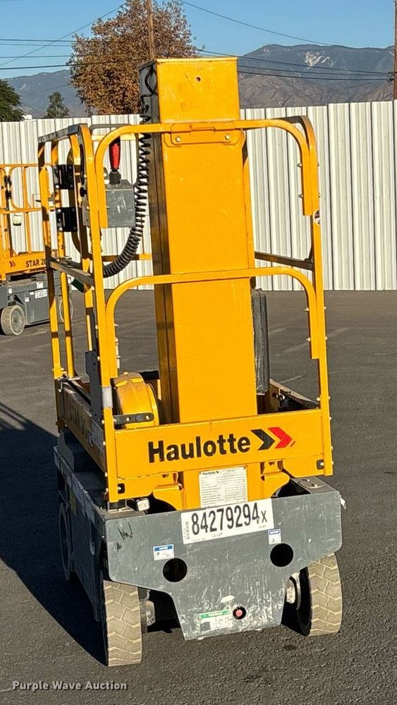 image for item YA0189 2019 Haulotte Star 20 AC E vertical lift