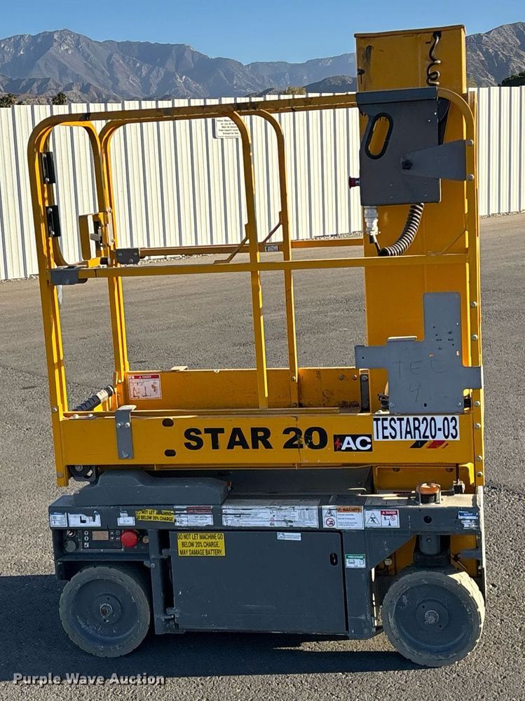image for item YA0189 2019 Haulotte Star 20 AC E vertical lift