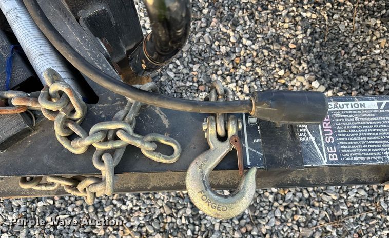 image for item YA0253 2021 Monroe Towmaster T-14DT tilt deck equipment trailer