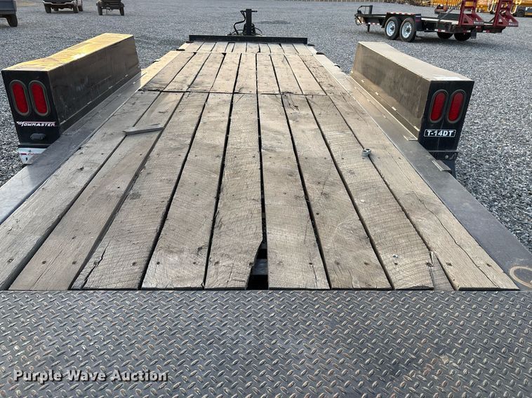 image for item YA0253 2021 Monroe Towmaster T-14DT tilt deck equipment trailer