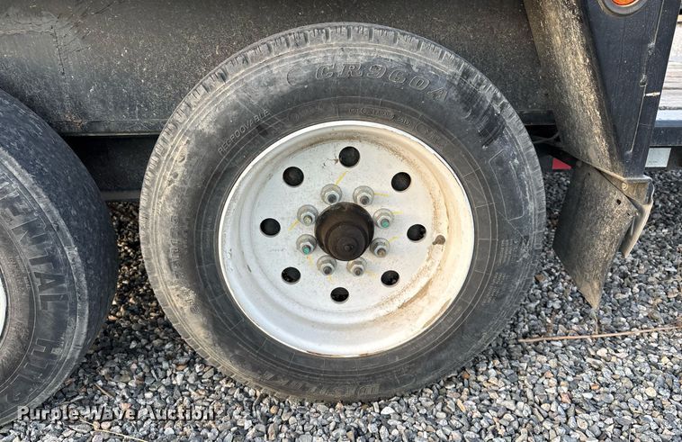 image for item YA0253 2021 Monroe Towmaster T-14DT tilt deck equipment trailer