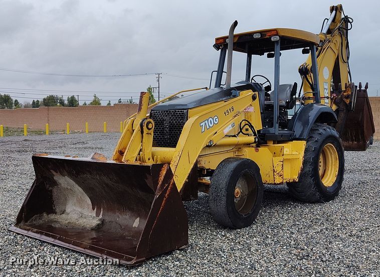 image for item YA0340 2004 John Deere  710G backhoe