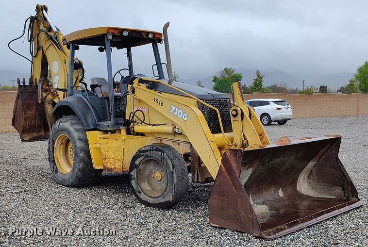 image for item YA0340 2004 John Deere  710G backhoe