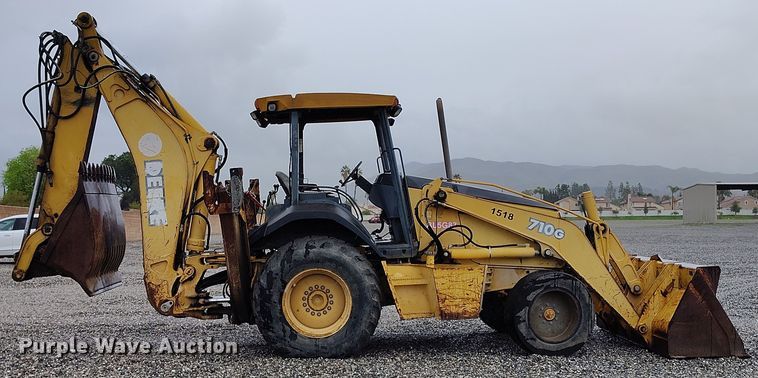 image for item YA0340 2004 John Deere  710G backhoe