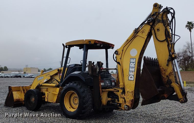 image for item YA0340 2004 John Deere  710G backhoe