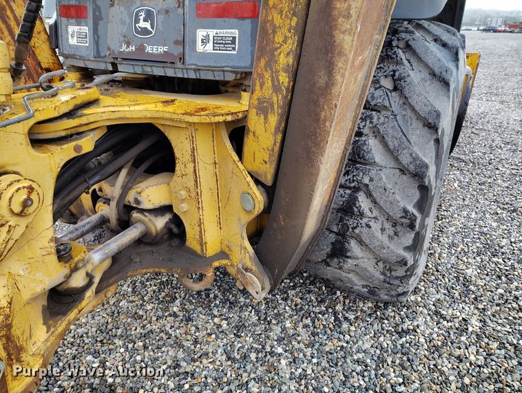image for item YA0340 2004 John Deere  710G backhoe