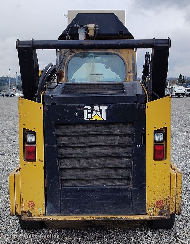 image for item YA0341 2017 Caterpillar 262D skid steer loader