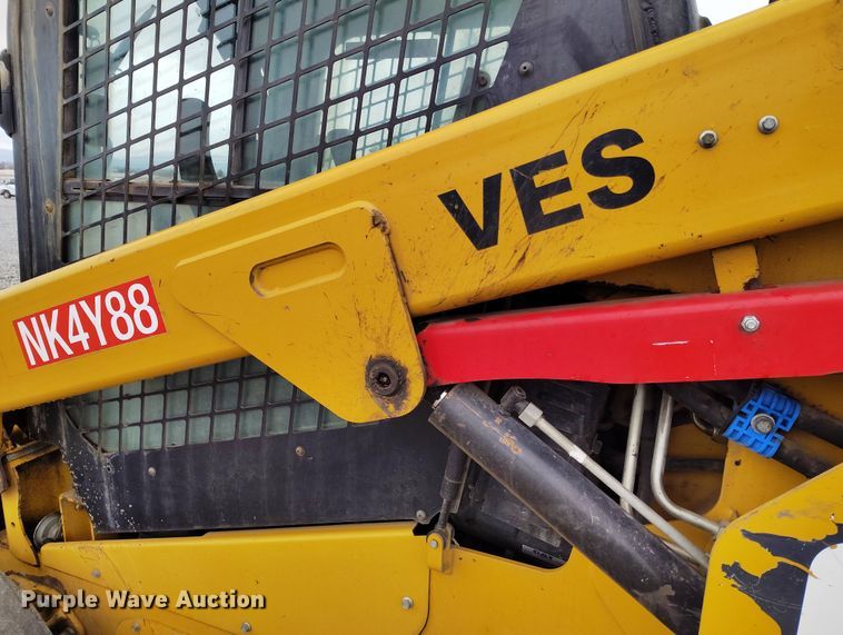 image for item YA0341 2017 Caterpillar 262D skid steer loader