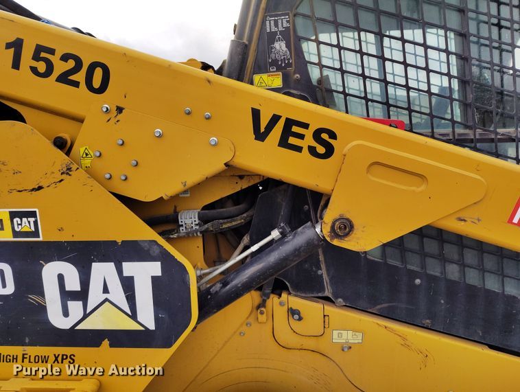 image for item YA0341 2017 Caterpillar 262D skid steer loader