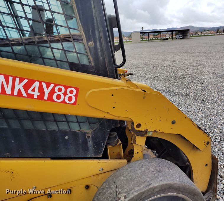 image for item YA0341 2017 Caterpillar 262D skid steer loader