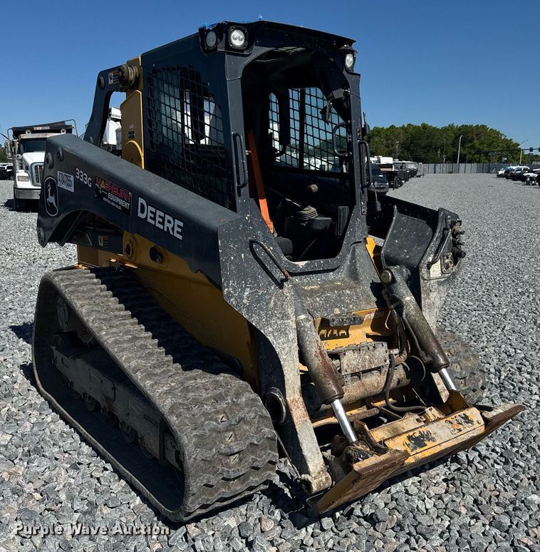 image for item YA0347 2020 John Deere 333G tracked skid steer loader