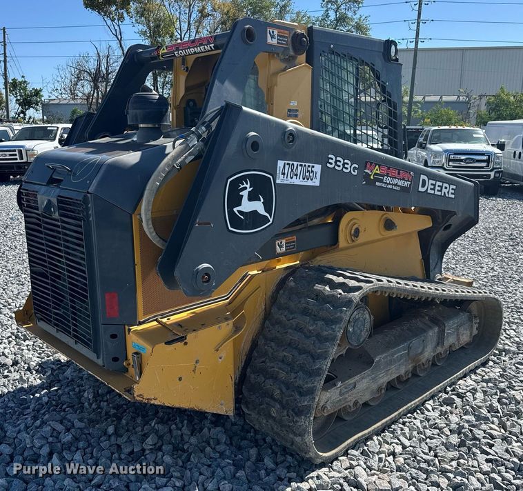 image for item YA0347 2020 John Deere 333G tracked skid steer loader