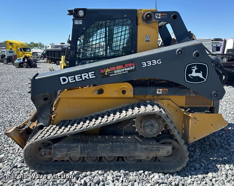 image for item YA0347 2020 John Deere 333G tracked skid steer loader