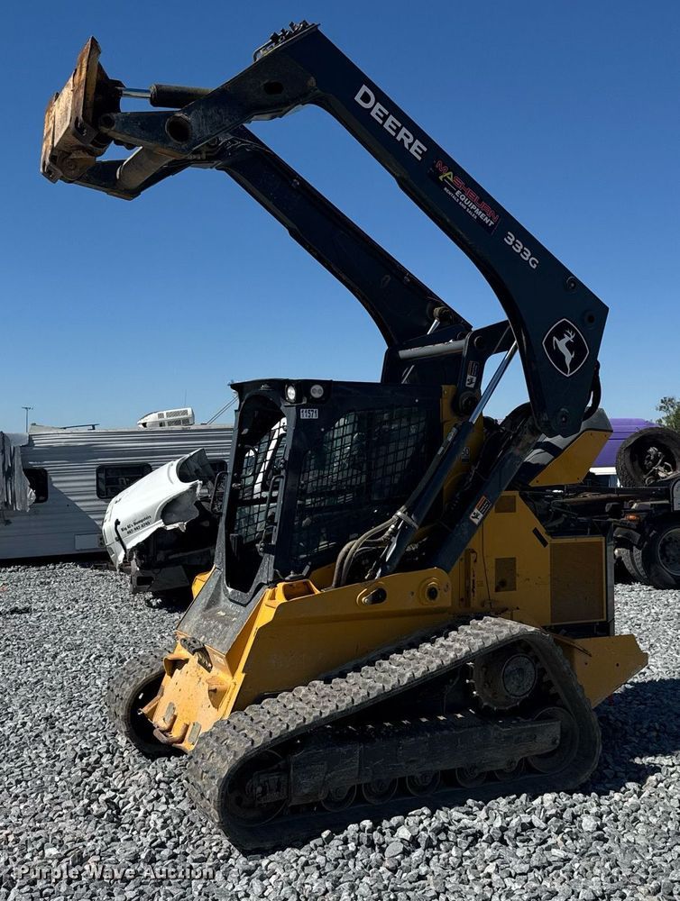 image for item YA0347 2020 John Deere 333G tracked skid steer loader