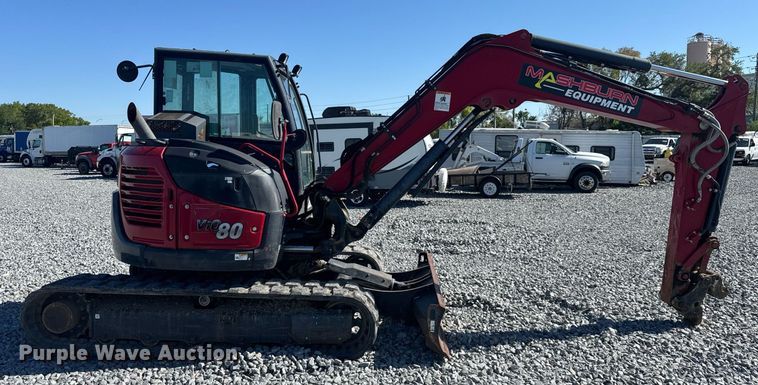 image for item YA0349 2020 Yanmar VIO80-1A mini excavator