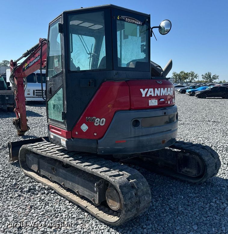 image for item YA0349 2020 Yanmar VIO80-1A mini excavator