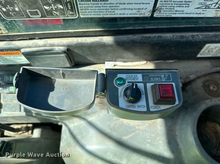 image for item YA0349 2020 Yanmar VIO80-1A mini excavator