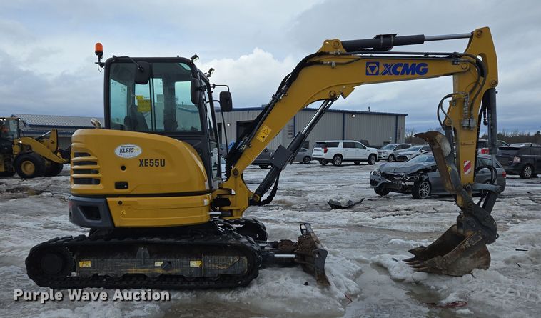 image for item YA0361 2023 XCMG XE55U mini excavator