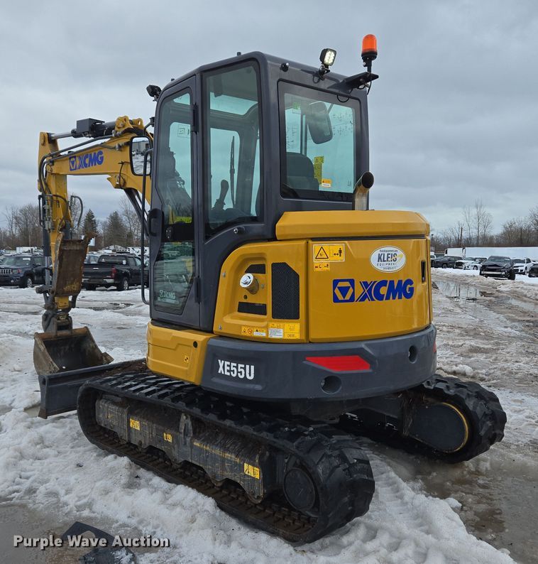 image for item YA0361 2023 XCMG XE55U mini excavator