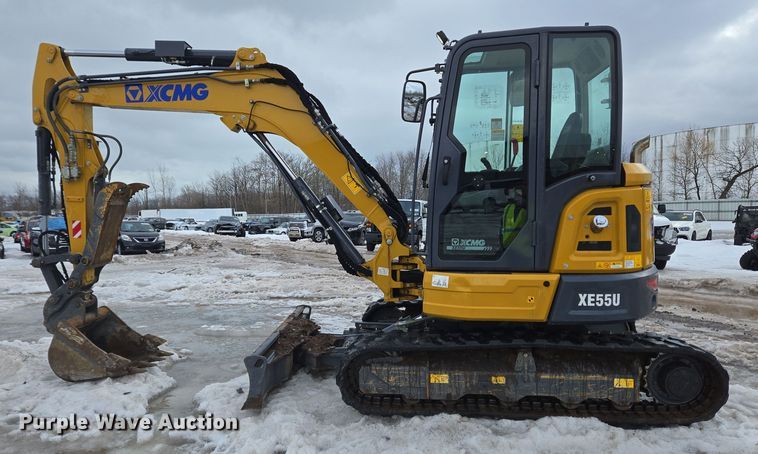 image for item YA0361 2023 XCMG XE55U mini excavator