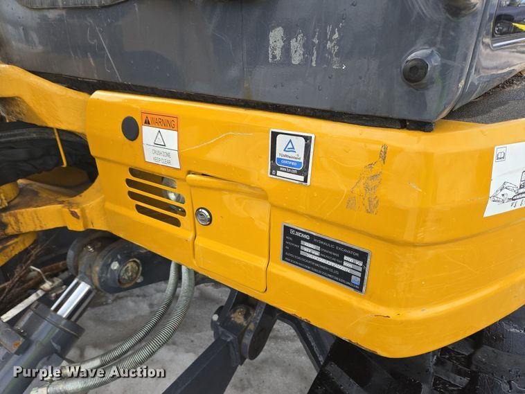 image for item YA0361 2023 XCMG XE55U mini excavator