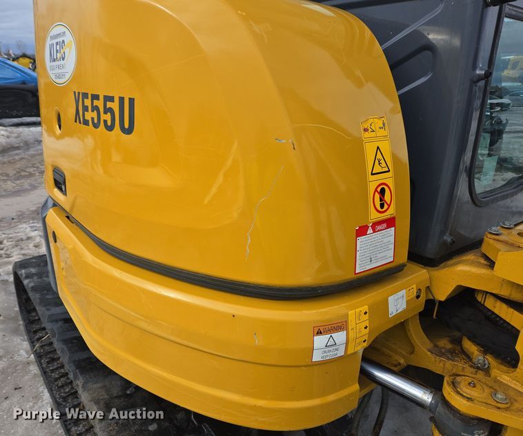 image for item YA0361 2023 XCMG XE55U mini excavator