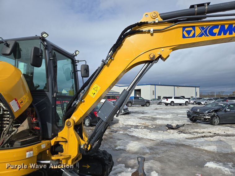 image for item YA0361 2023 XCMG XE55U mini excavator
