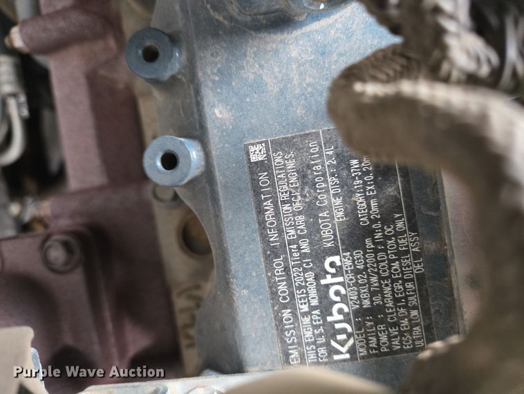 image for item YA0361 2023 XCMG XE55U mini excavator