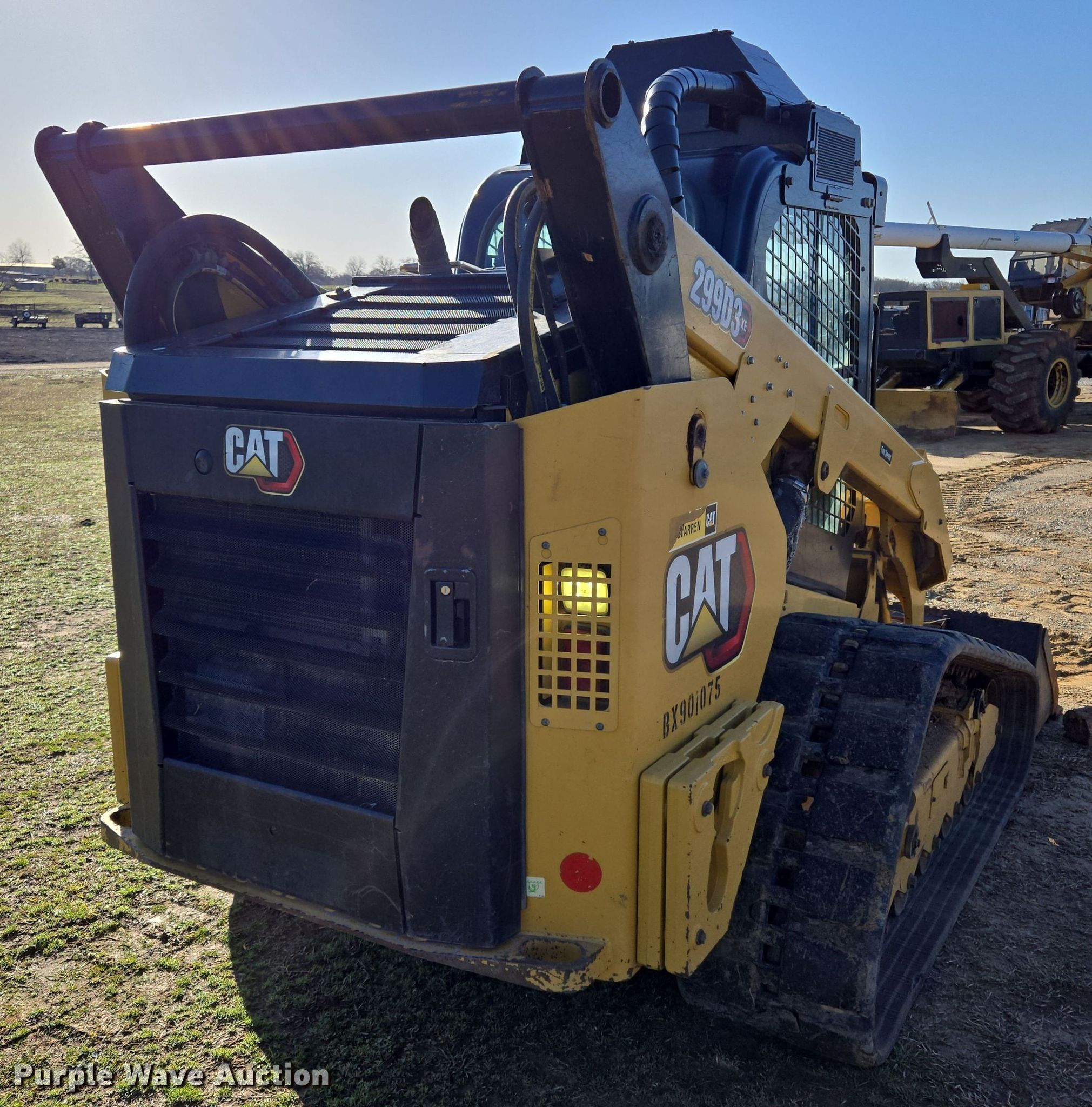 2020 Caterpillar 299D3 XE forestry tracked skid steer loader