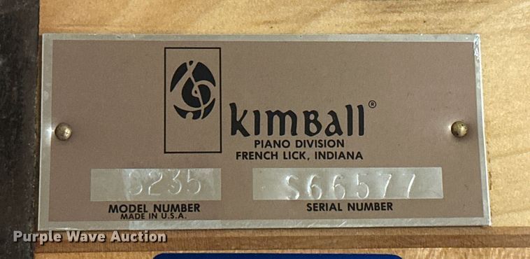 image for item DL1079 Kimball S235 piano