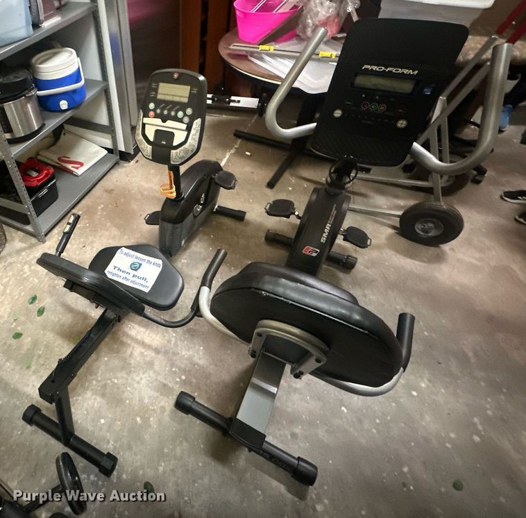 image for item DL1080 (2) recumbent bikes