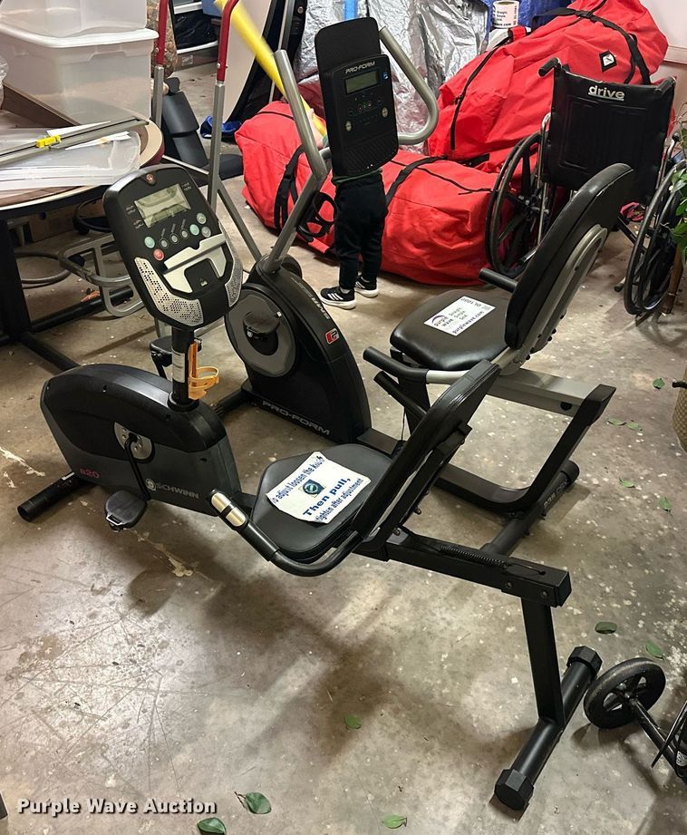 image for item DL1080 (2) recumbent bikes
