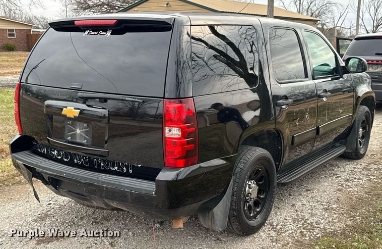 image for item DO0083 2014 Chevrolet Tahoe Police SUV