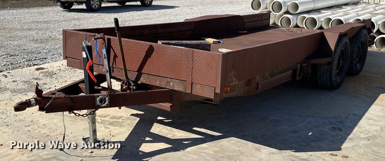 image for item DO0439 Tilt deck equipment trailer