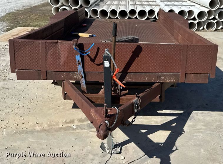 image for item DO0439 Tilt deck equipment trailer