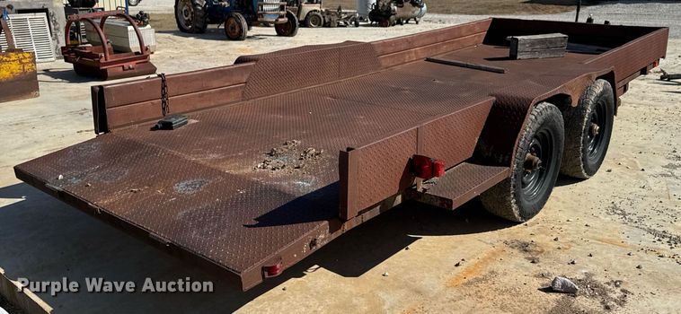 image for item DO0439 Tilt deck equipment trailer