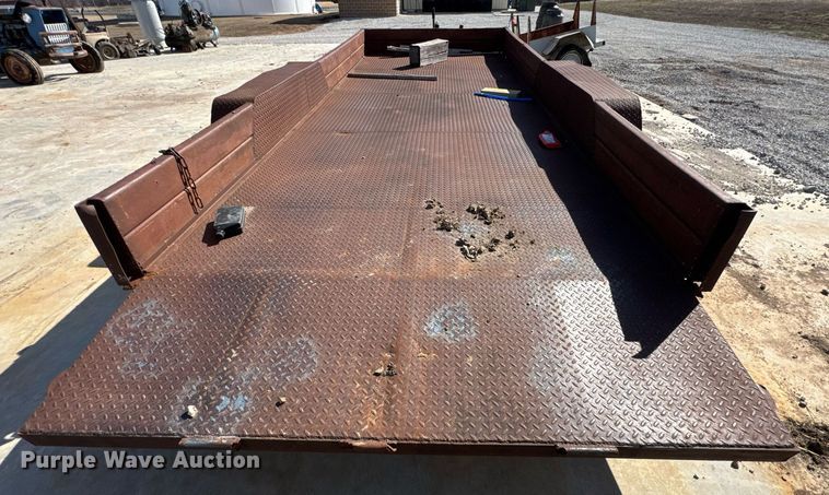 image for item DO0439 Tilt deck equipment trailer