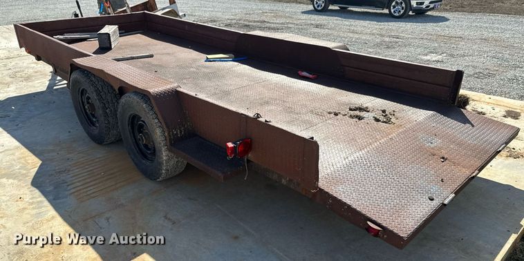 image for item DO0439 Tilt deck equipment trailer