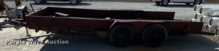 image for item DO0439 Tilt deck equipment trailer