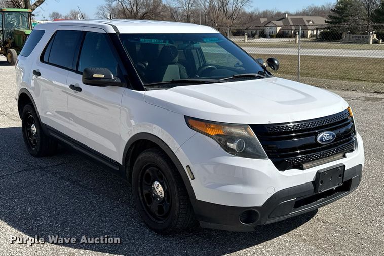image for item DO0445 2013 Ford Explorer Police Interceptor SUV