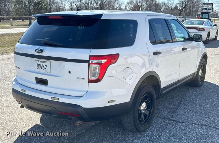 image for item DO0445 2013 Ford Explorer Police Interceptor SUV