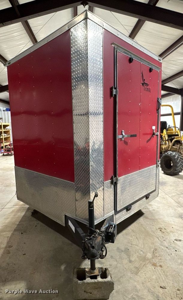 image for item DO0693 2016 Lark United Manufacturing enclosed cargo trailer